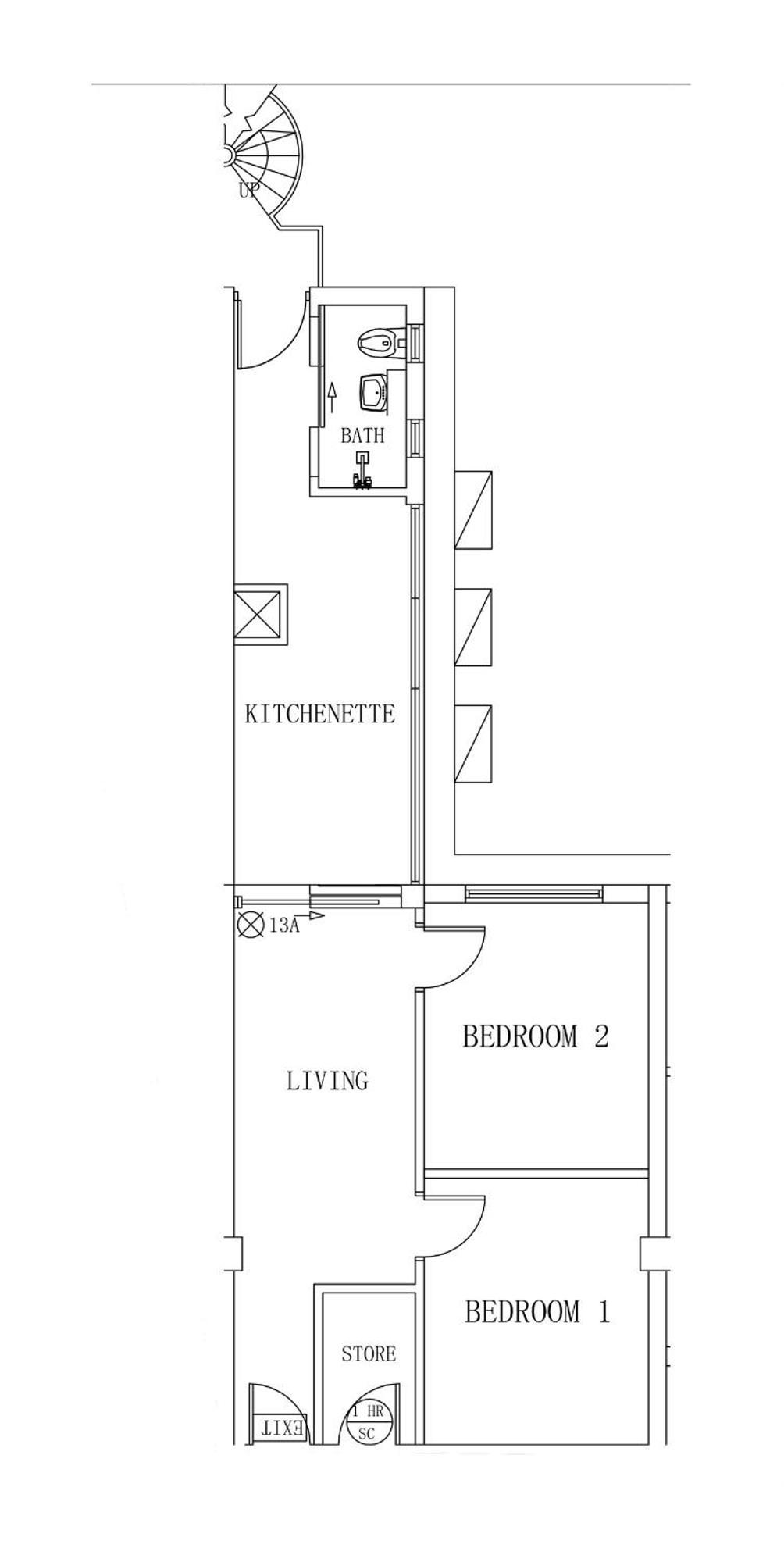 Bugis Hovoh Boutique Service Apt Singapur Exterior foto